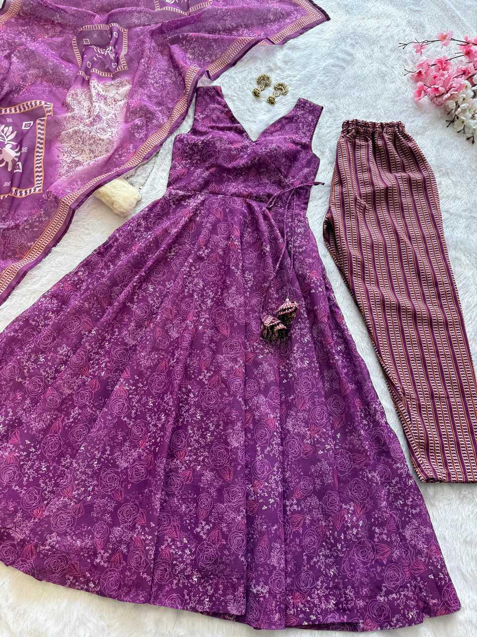 Cotton Printed Suit 305