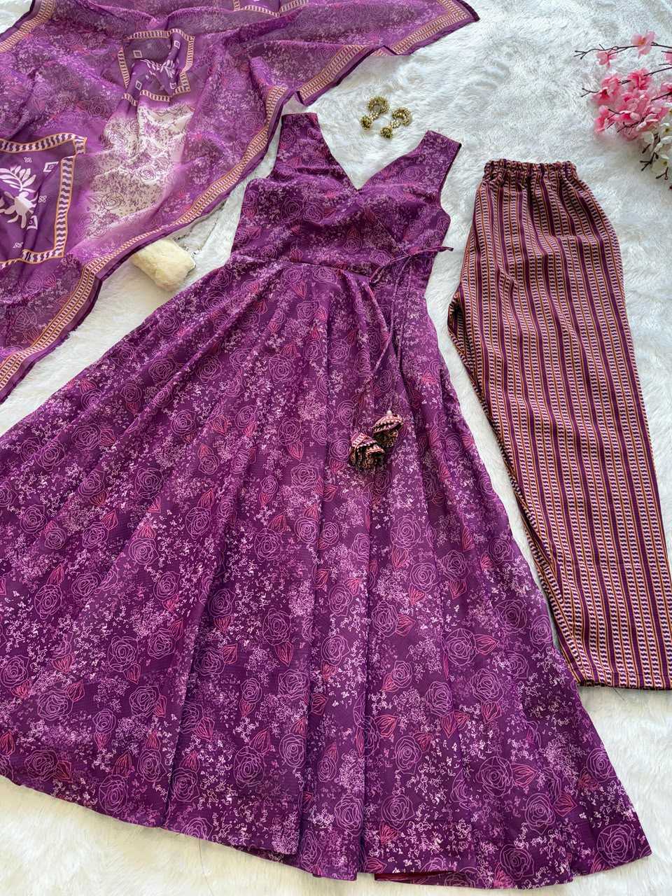 Cotton Printed Suit 305
