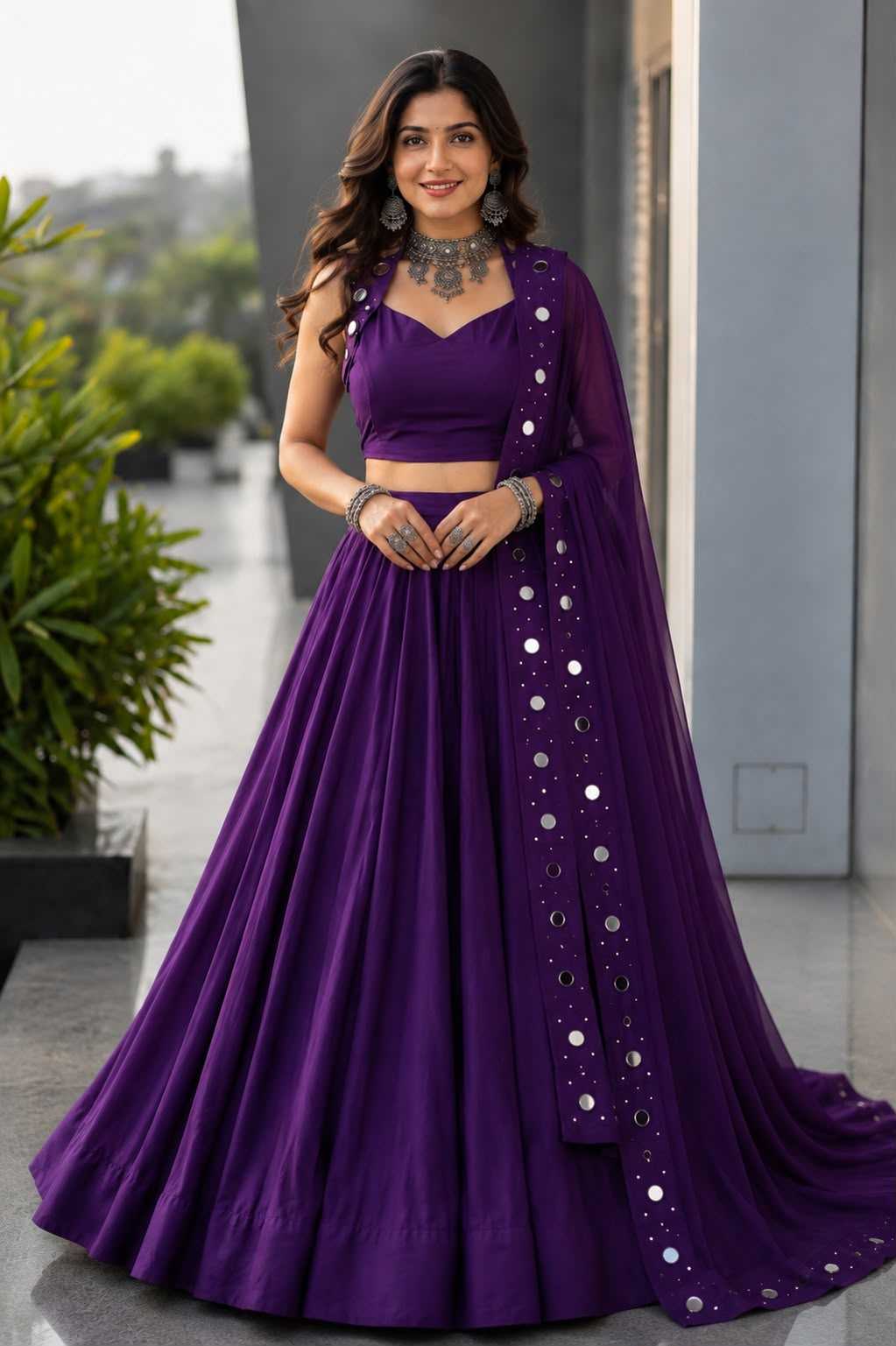 Cotton Designer Lehenga 344