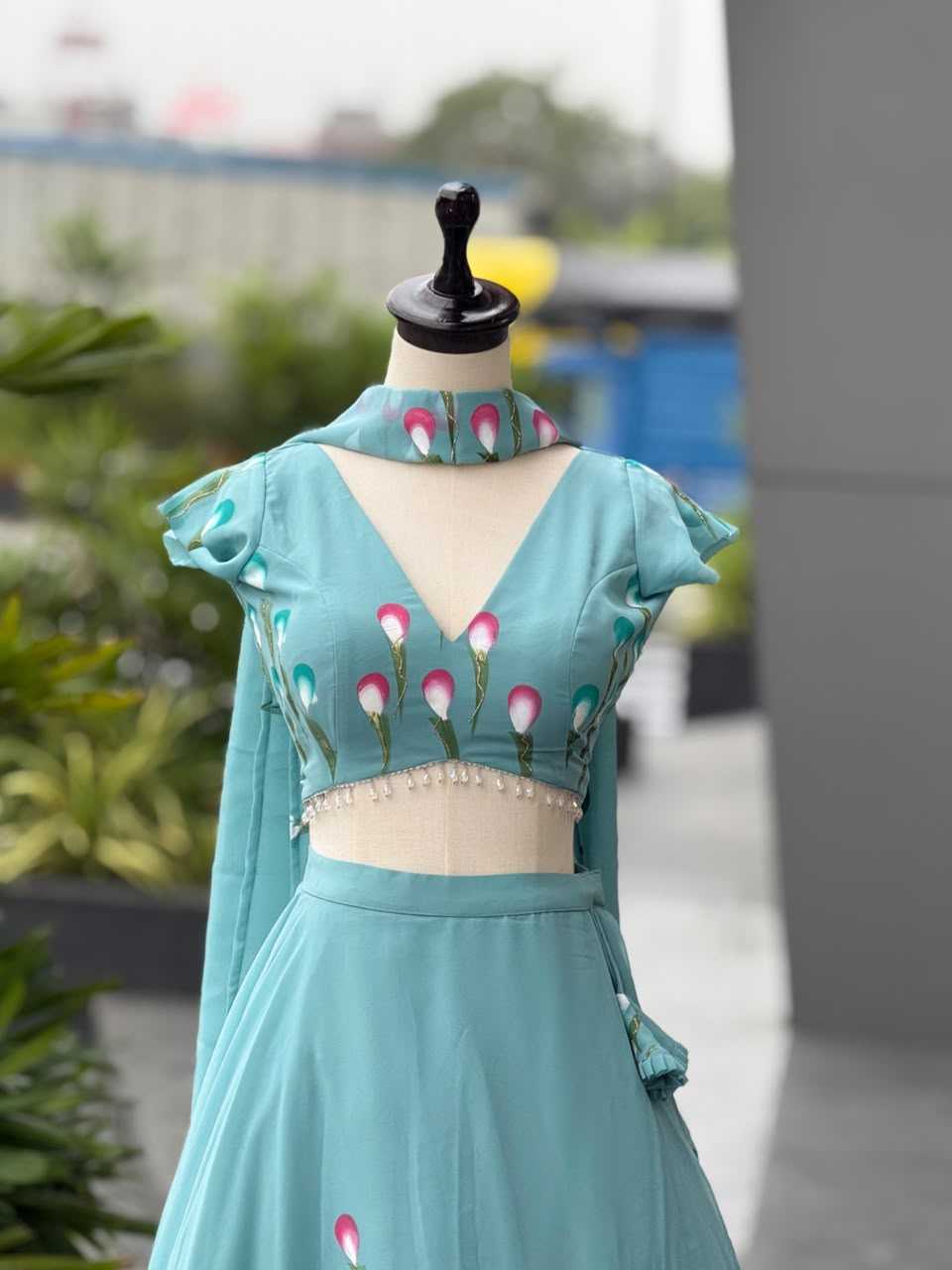 Georgette Fancy Lehenga
