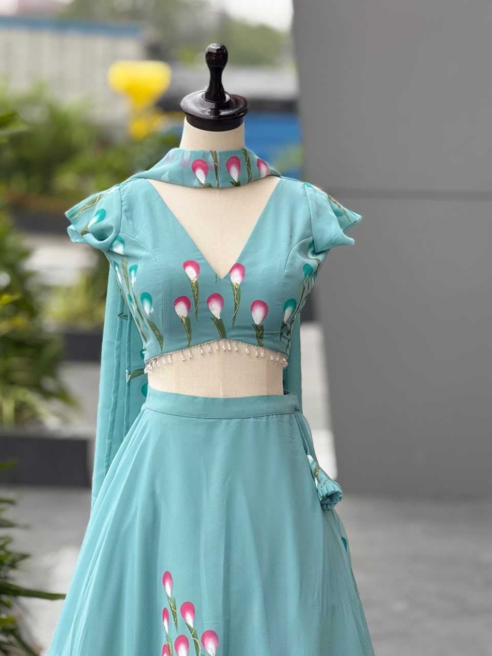 Georgette Fancy Lehenga