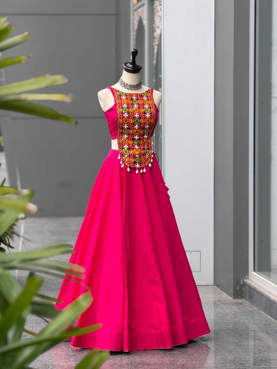 Heavy Roman Silk Designer Lehenga 350