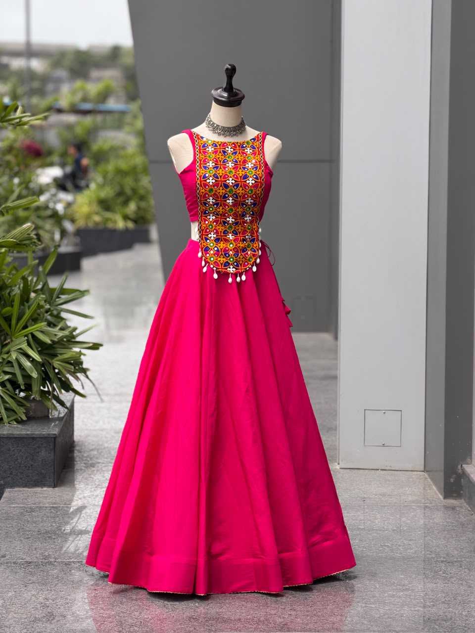 Heavy Roman Silk Designer Lehenga 350