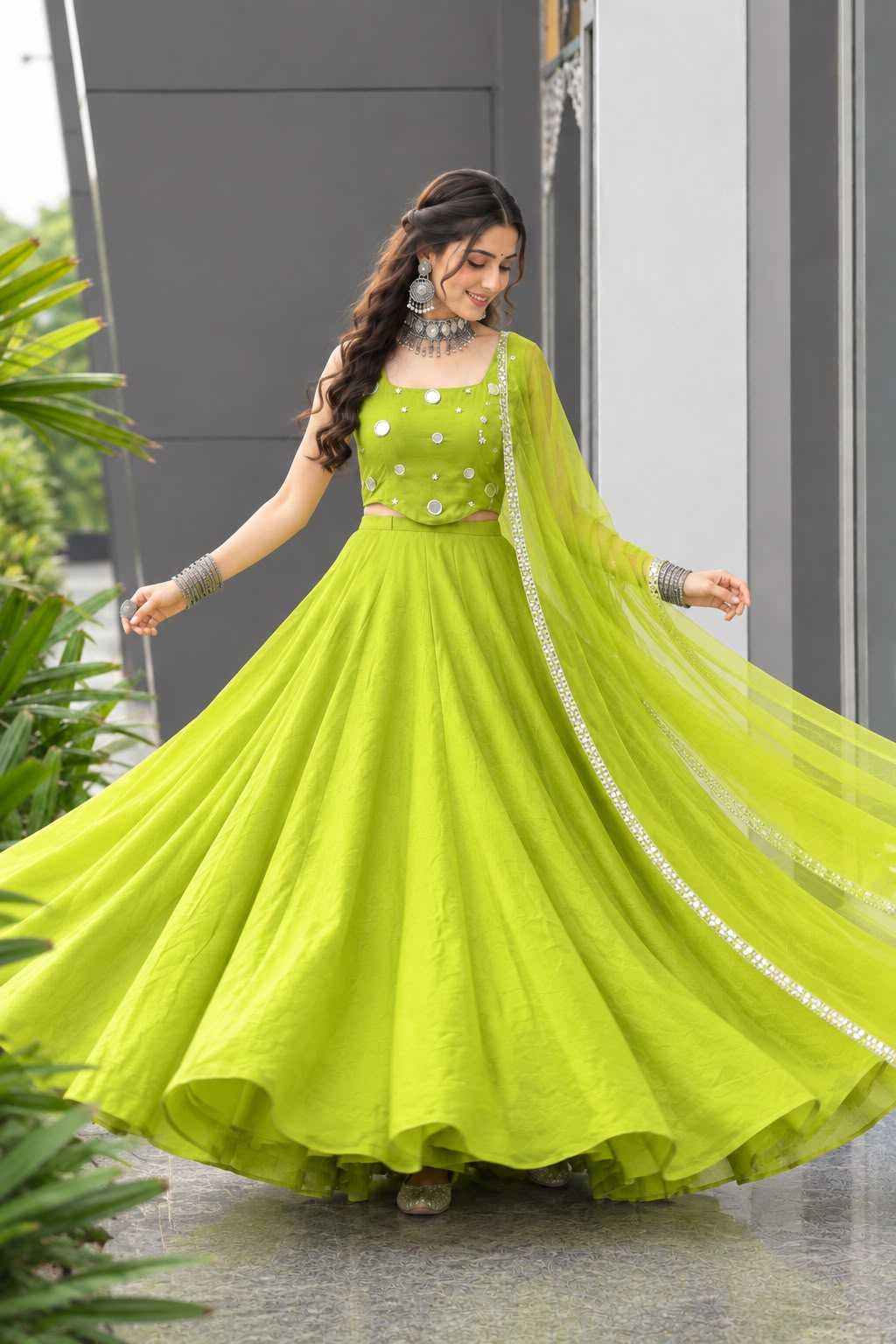 Cotton Designer Lehenga Choli 352