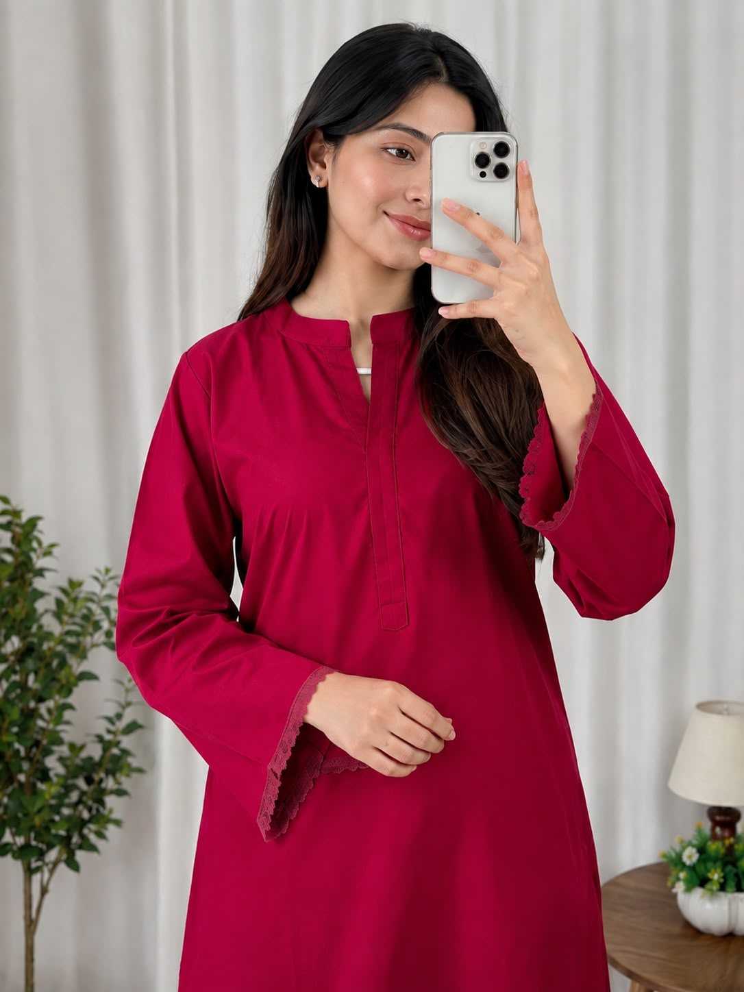 Rayon Cotton Suit