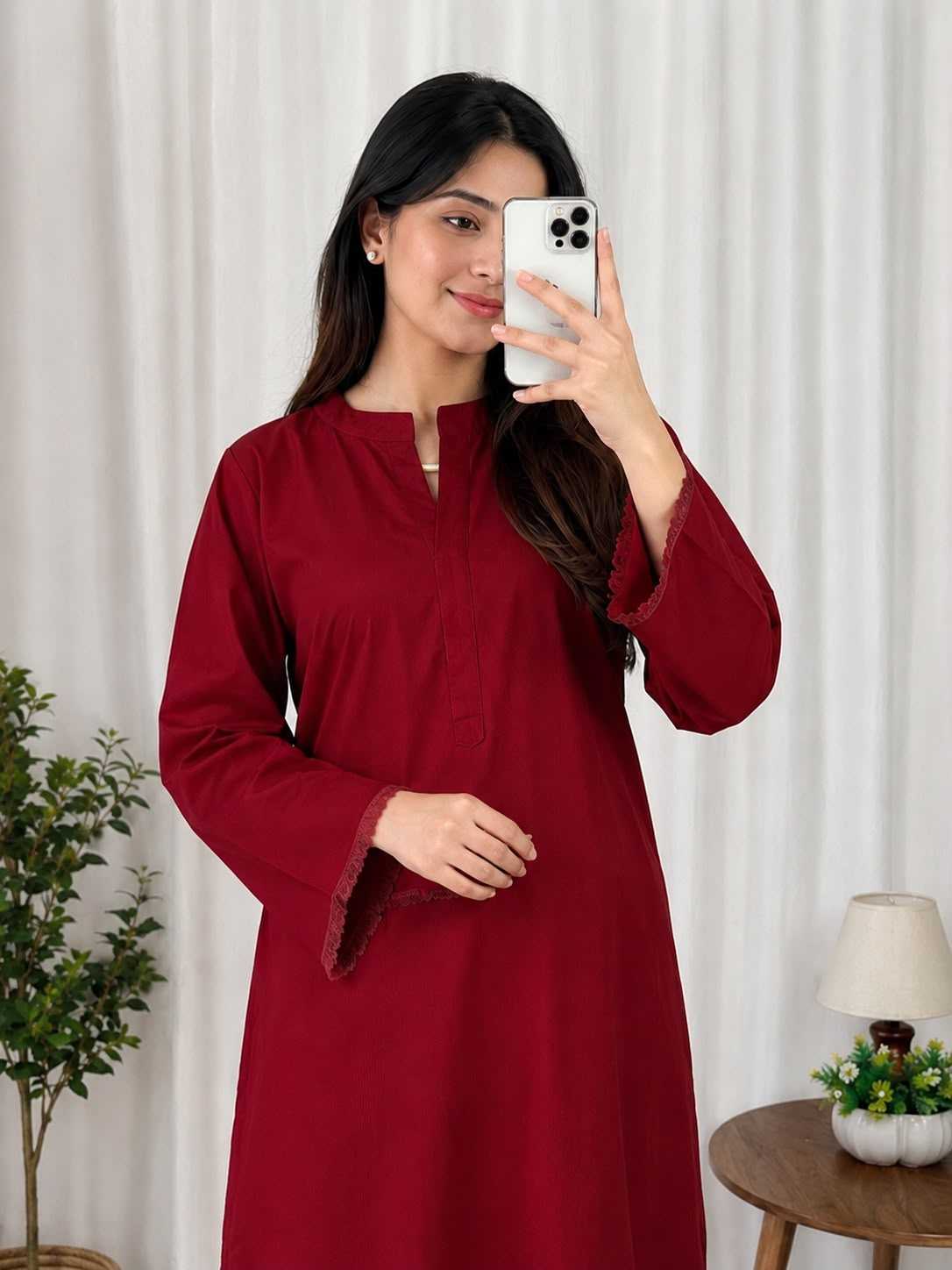Rayon Cotton Suit