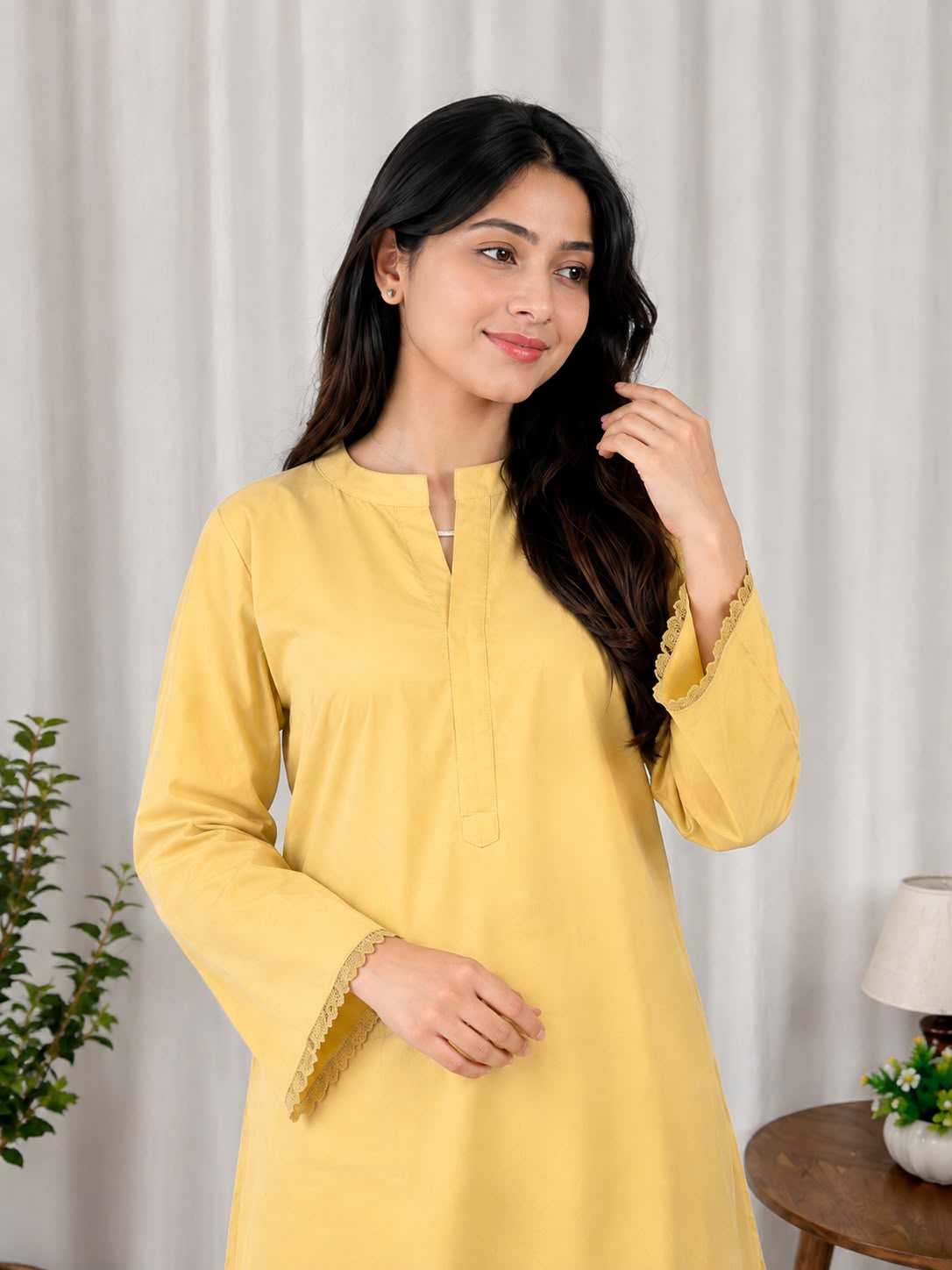 Rayon Cotton Suit