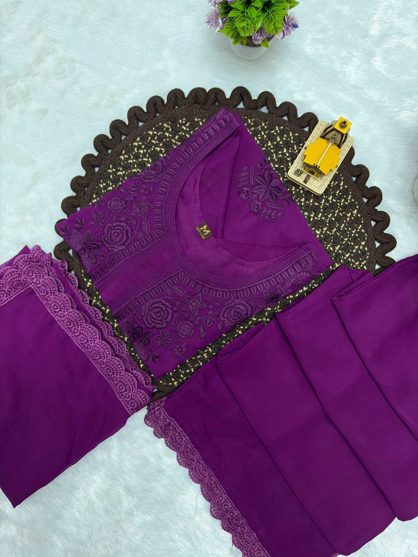 Embroidery Suit