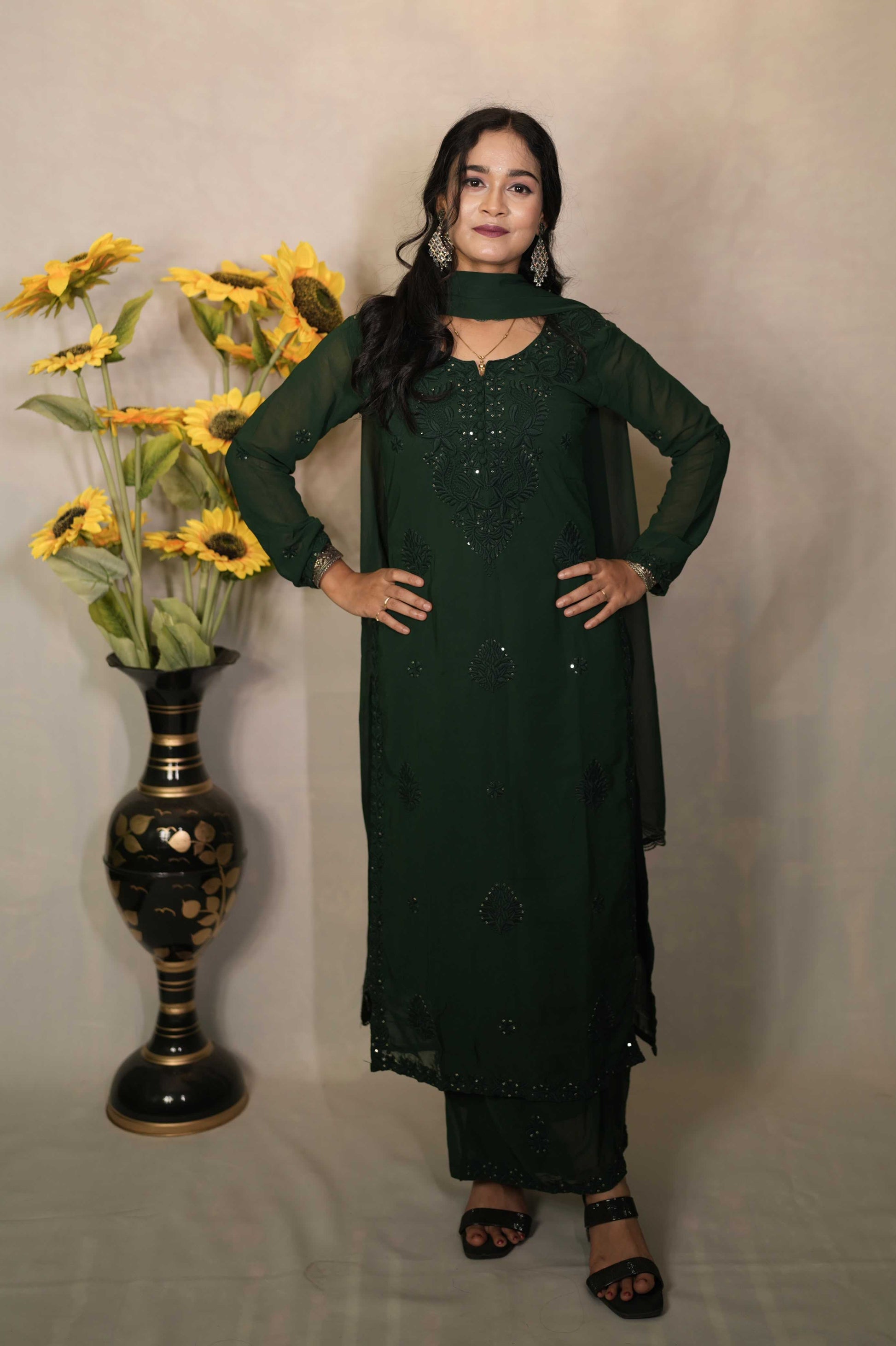Embroidery Suit