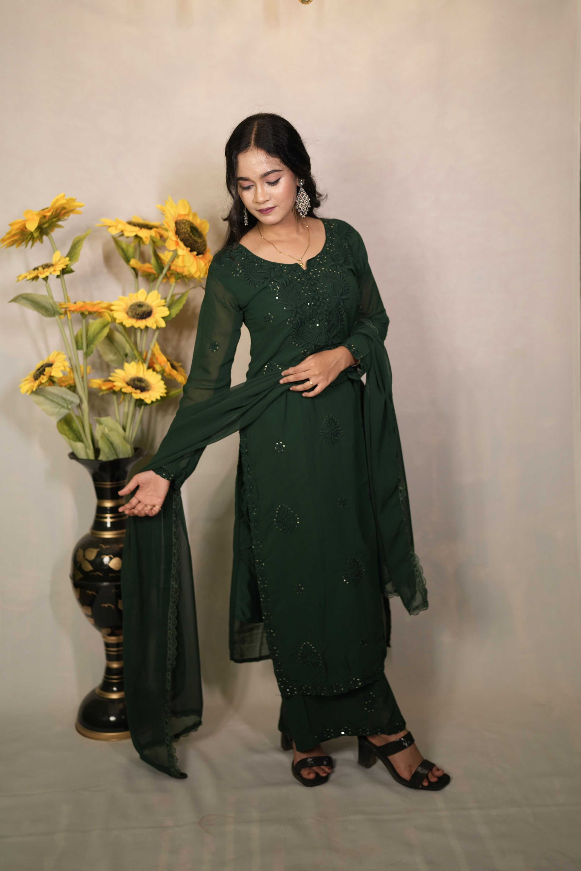 Embroidery Suit