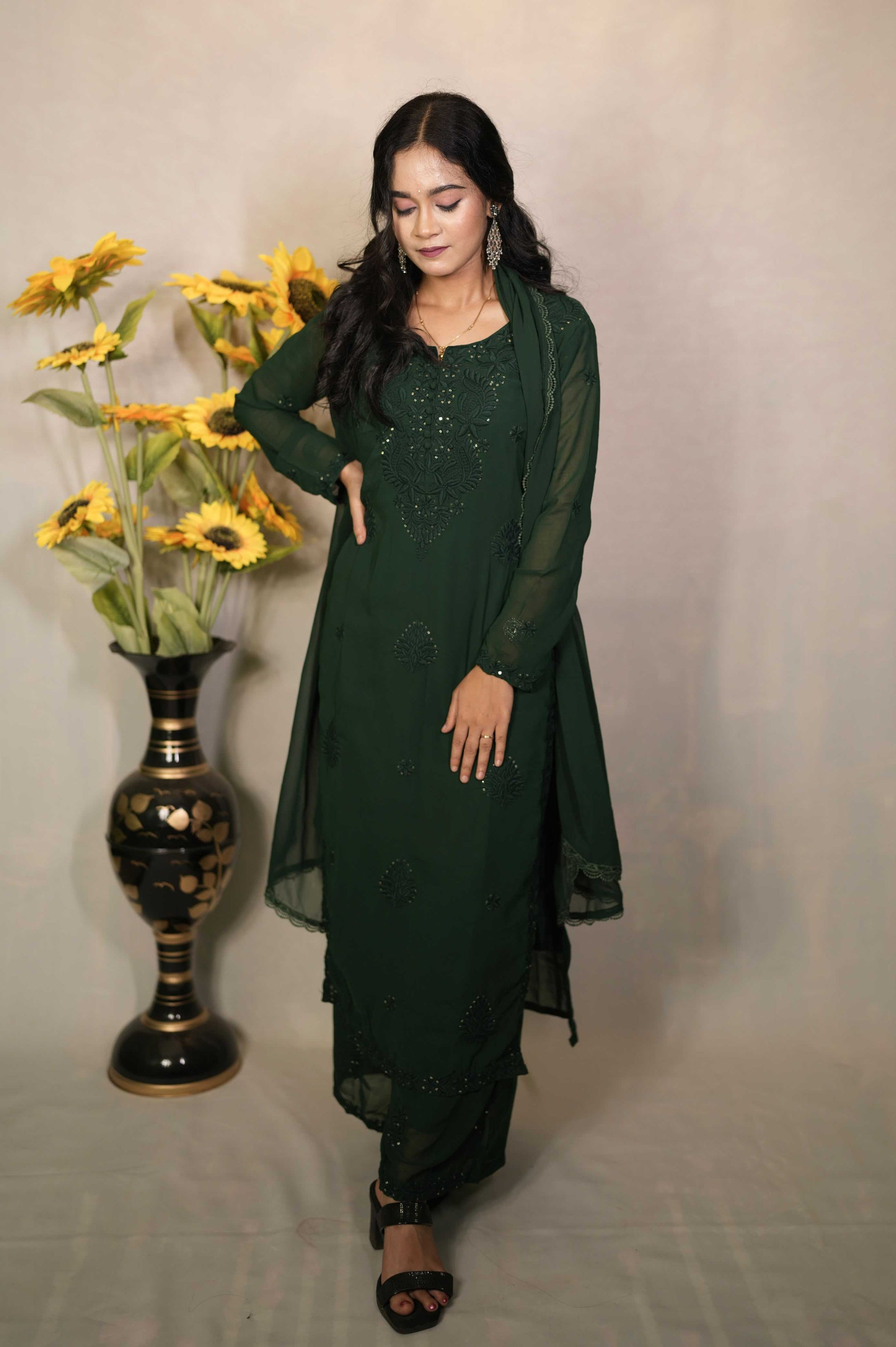 Embroidery Suit