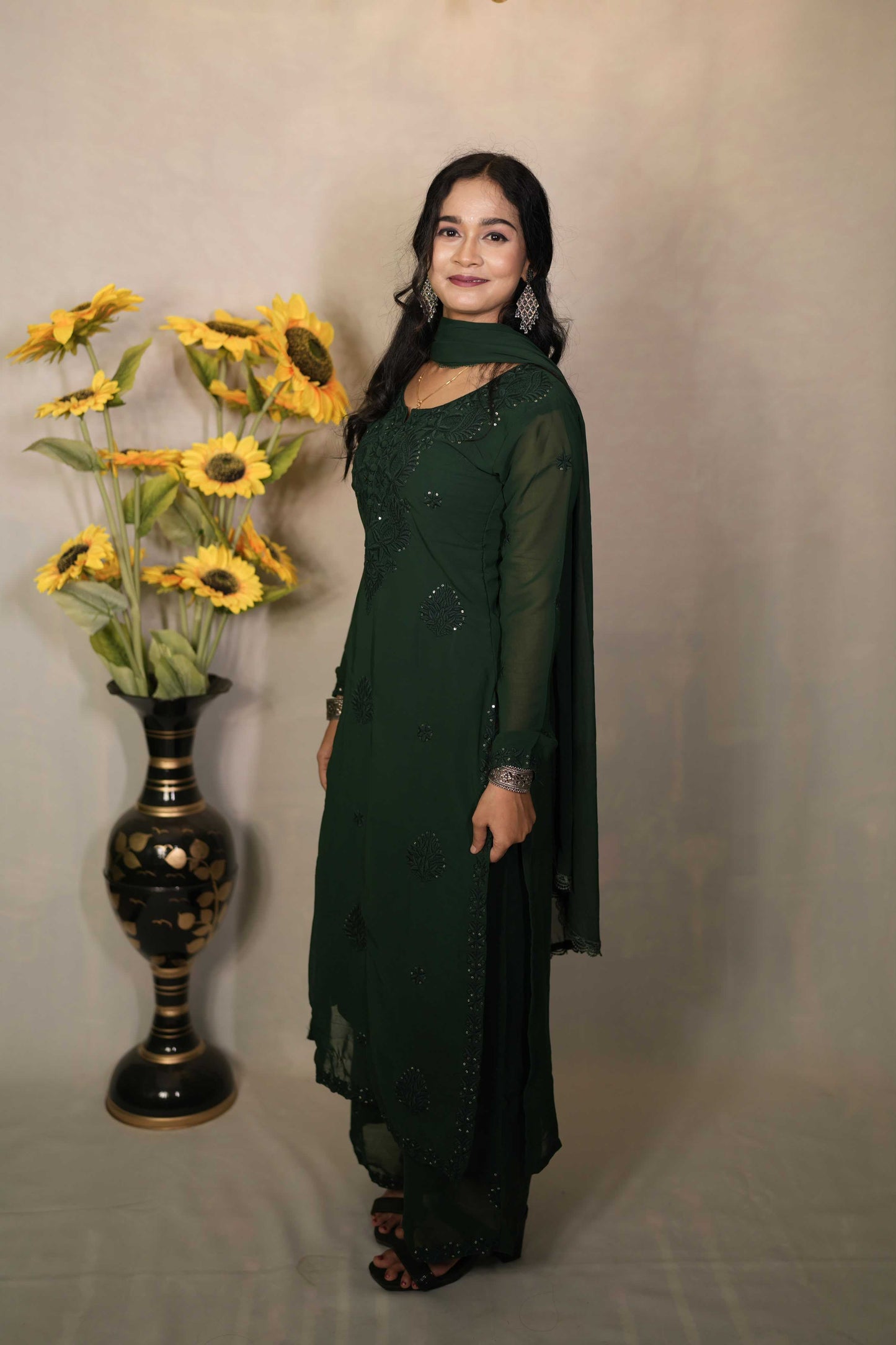 Embroidery Suit