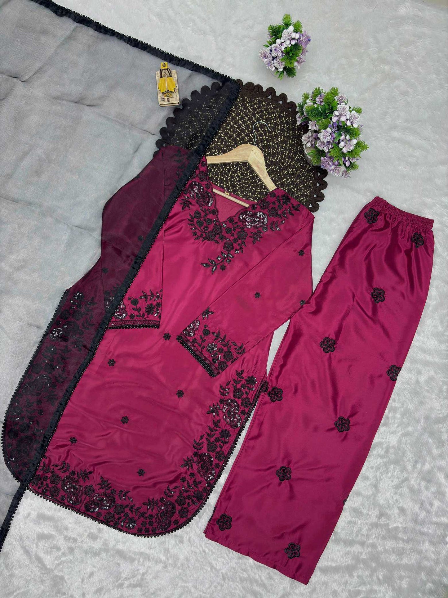Embroidery Suit