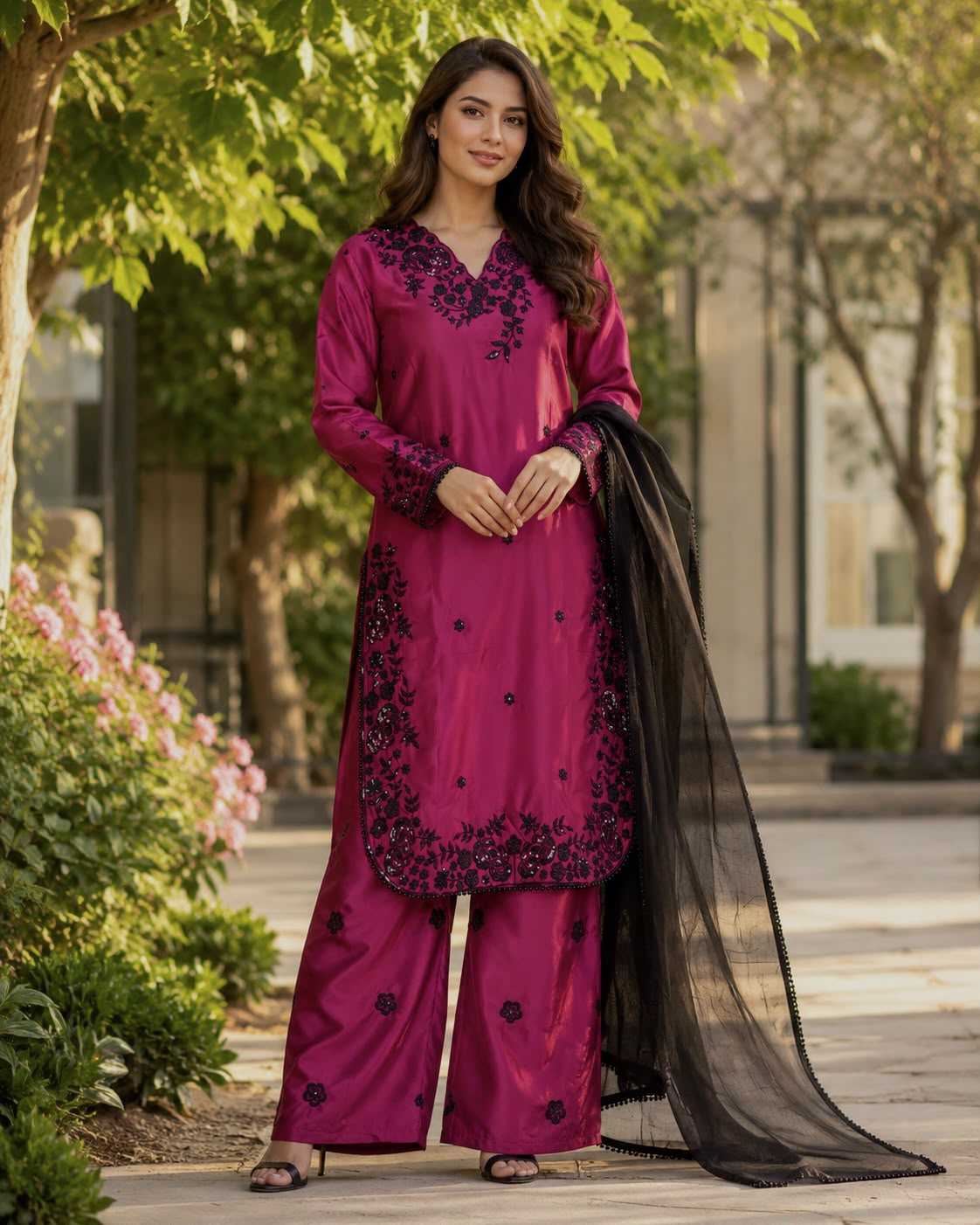 Embroidery Suit