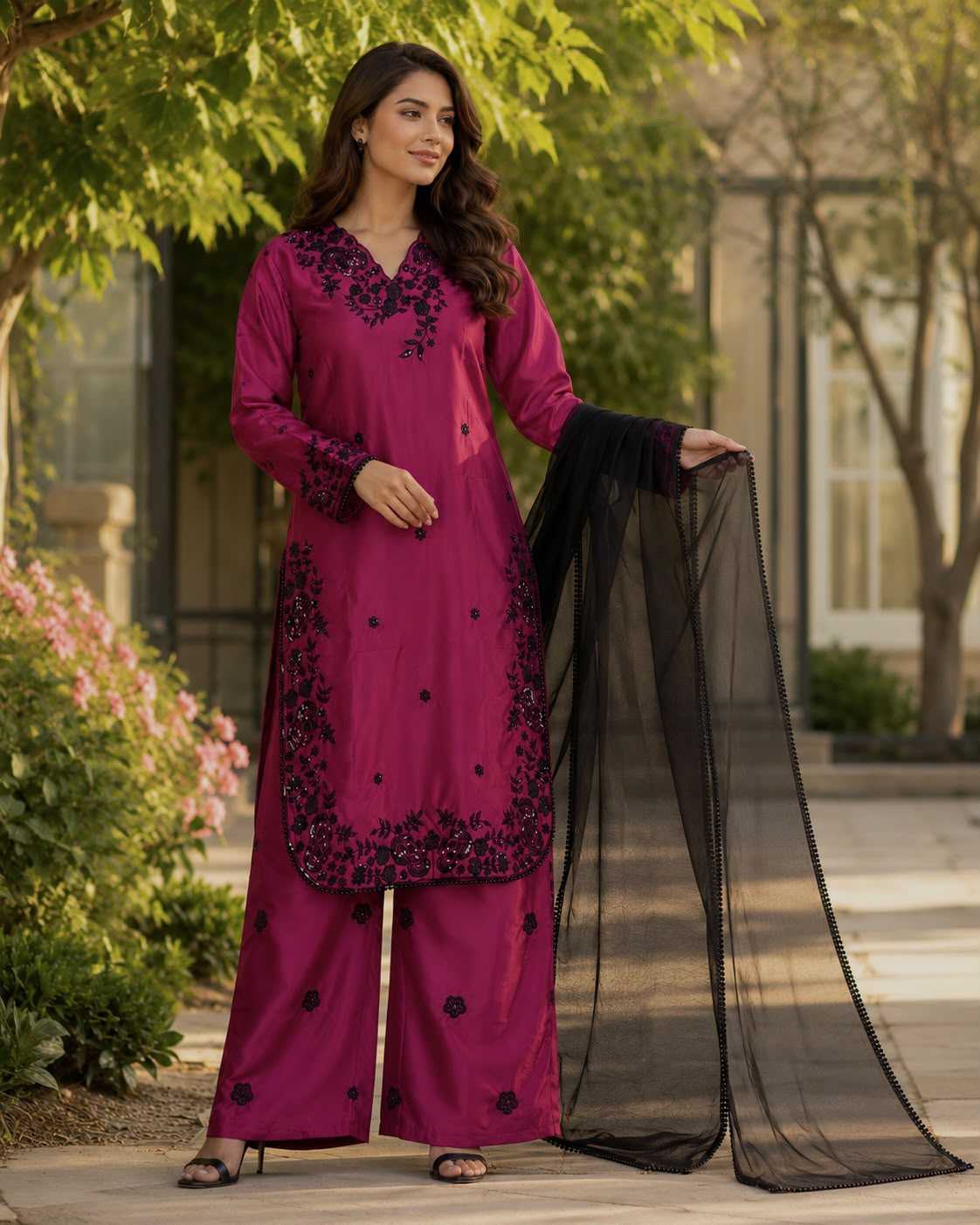 Embroidery Suit
