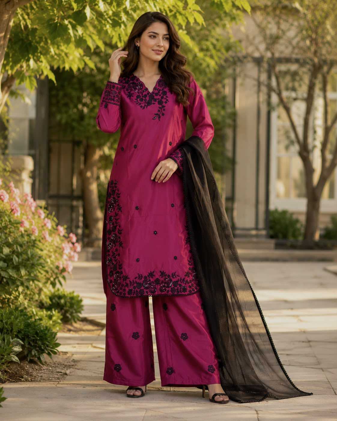 Embroidery Suit