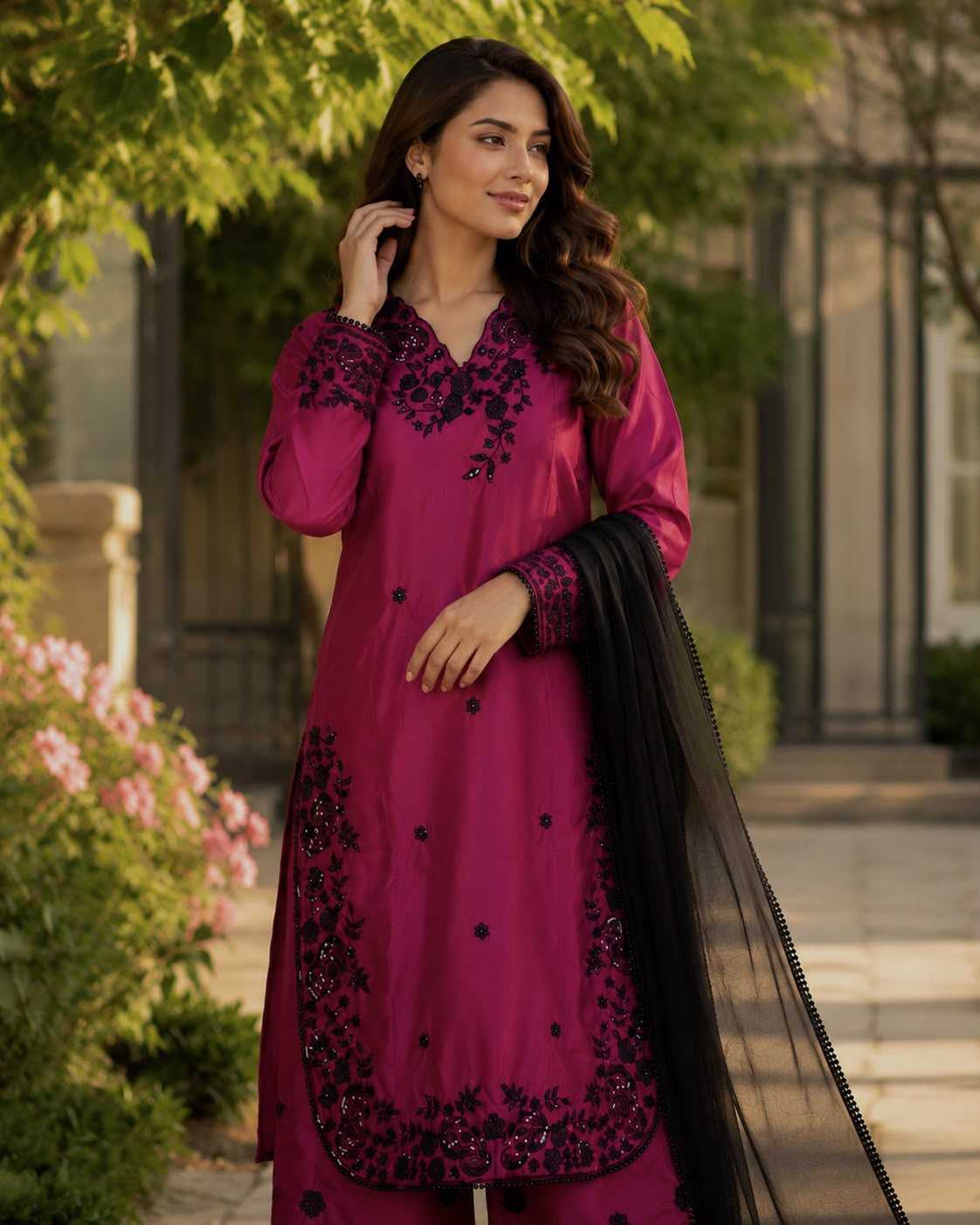 Embroidery Suit