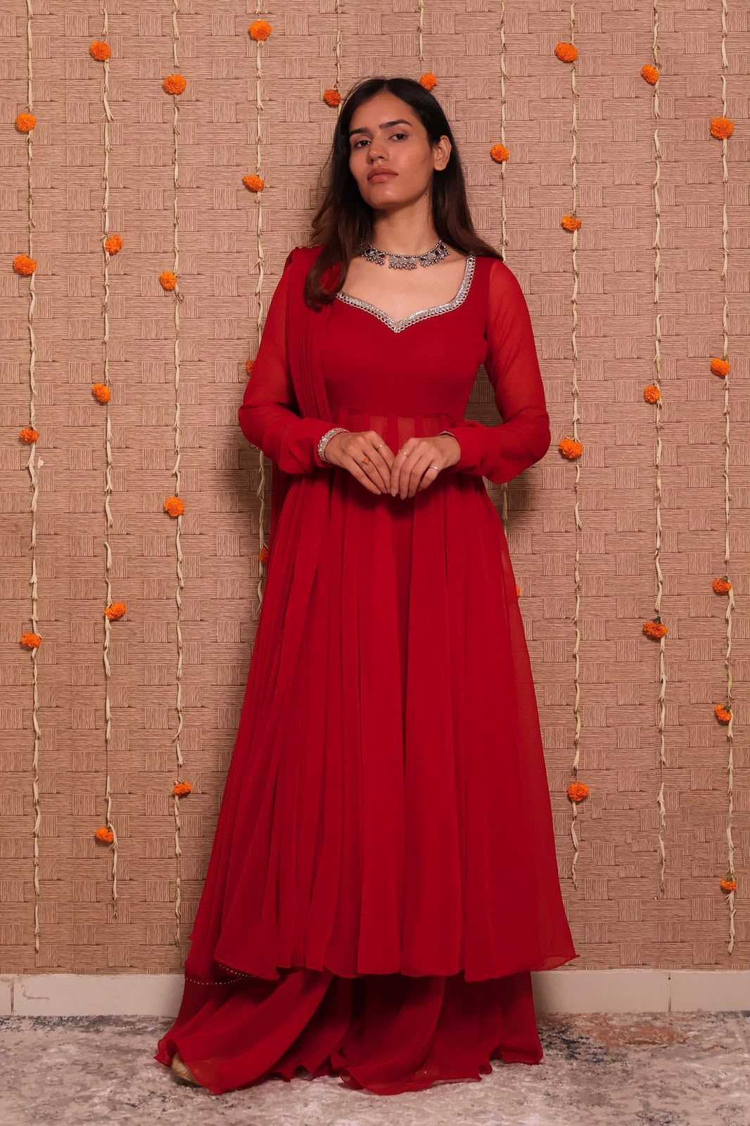Georgette Party Gown