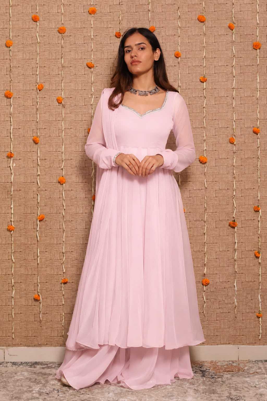 Georgette Party Gown