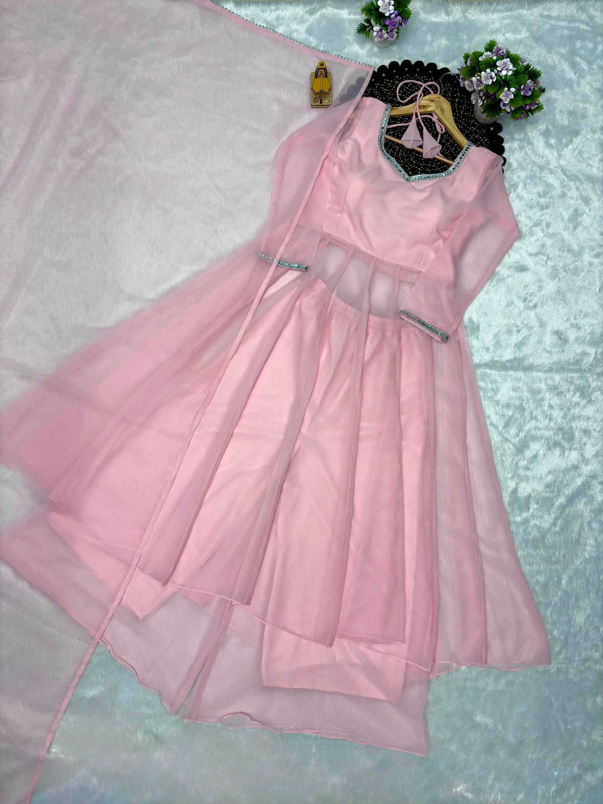 Georgette Party Gown