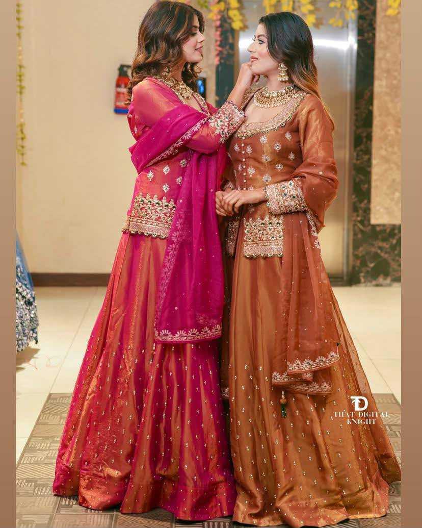 Shimmer Silk Lehenga