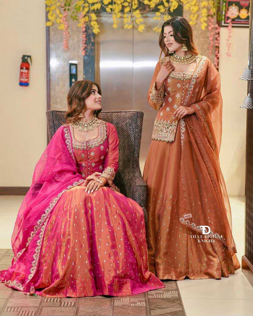 Shimmer Silk Lehenga