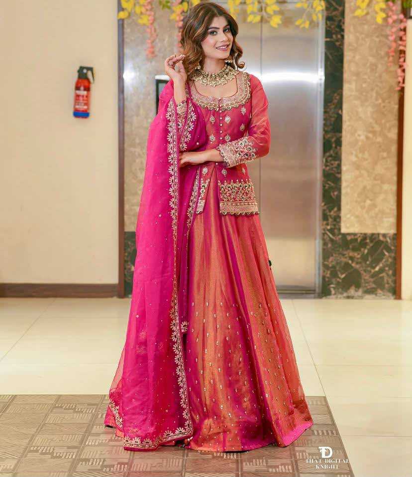 Shimmer Silk Lehenga
