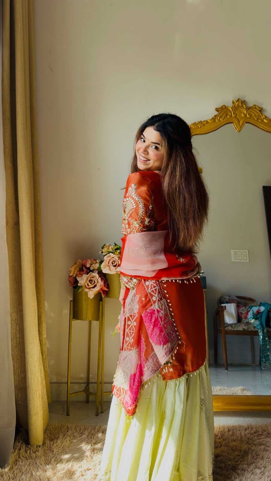 Neha Fendy Embroidery Suit in Blue
