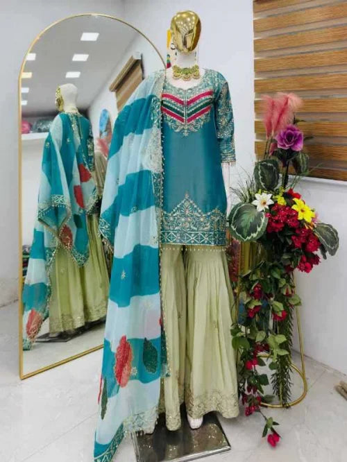 Neha Fendy Embroidery Suit