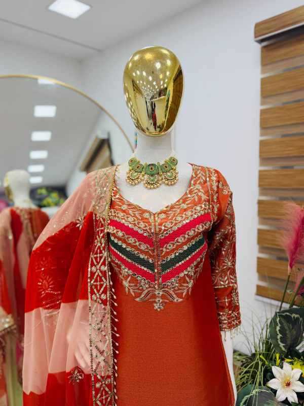 Neha Fendy Embroidery Suit
