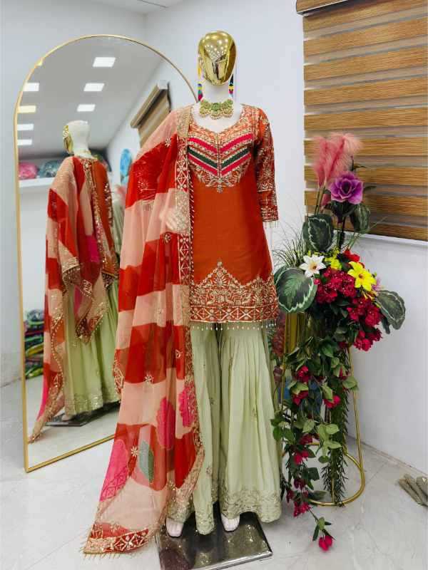 Neha Fendy Embroidery Suit