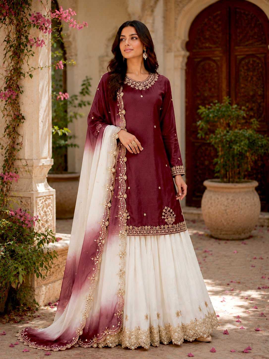 Embroidery Suit