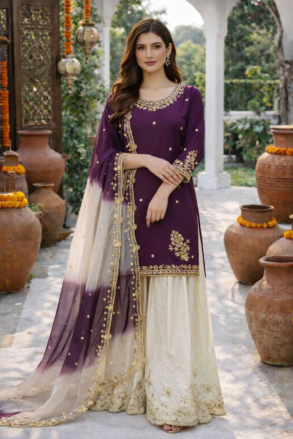Embroidery Suit