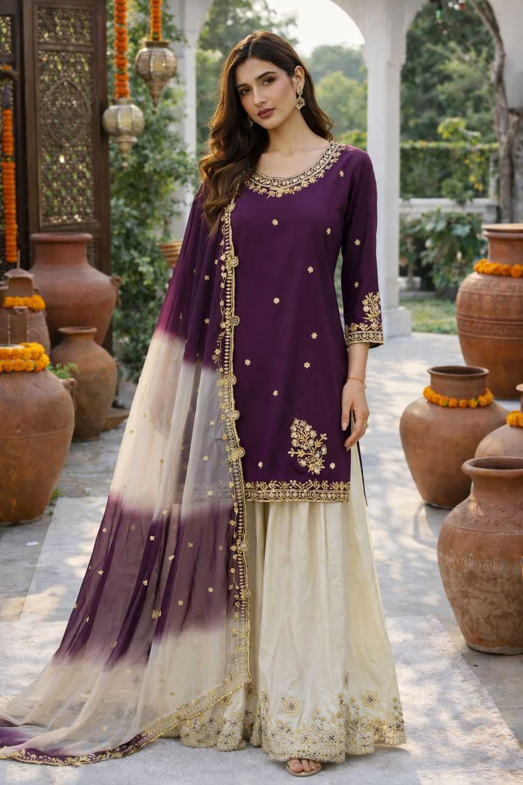 Embroidery Suit