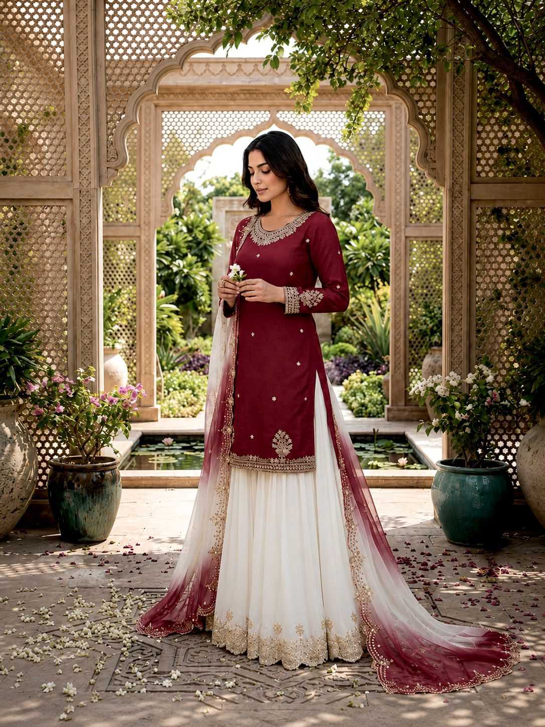Embroidery Suit