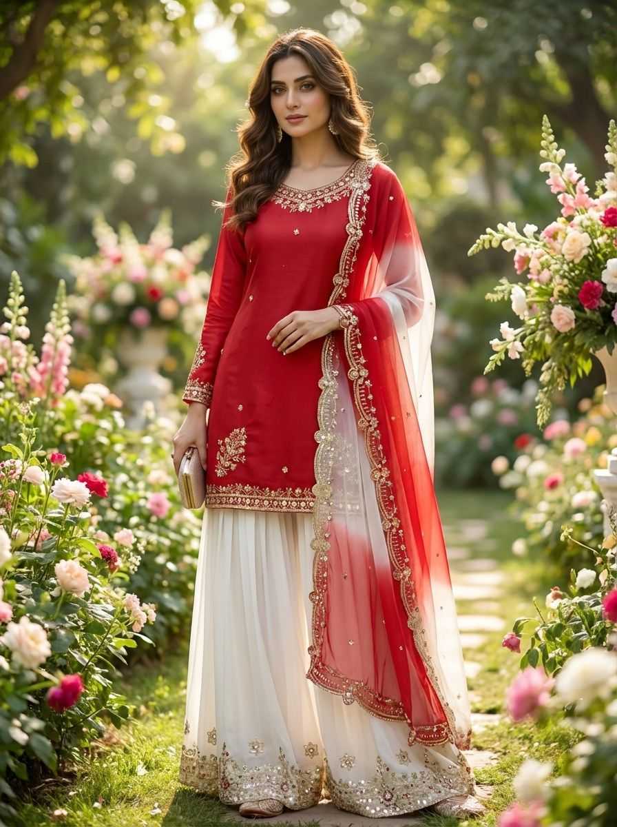 Embroidery Suit