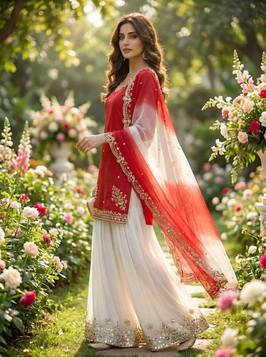 Embroidery Suit