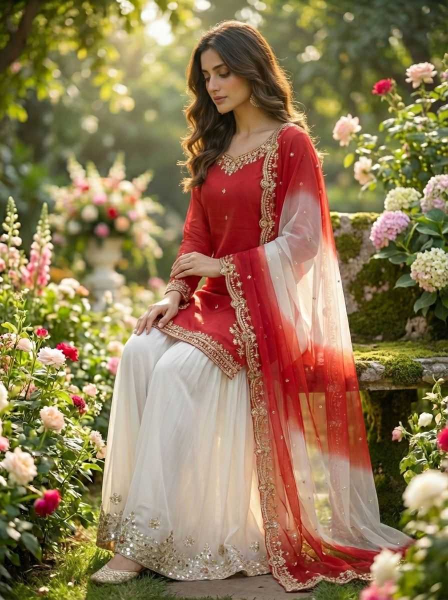 Embroidery Suit