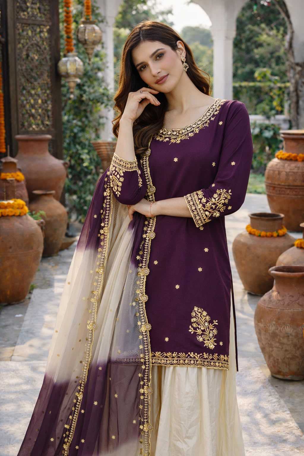 Embroidery Suit