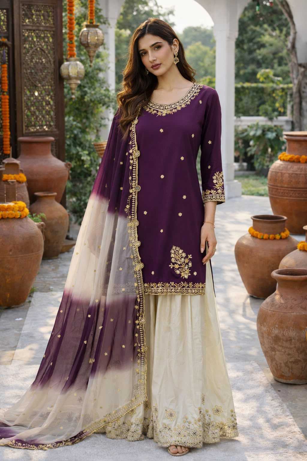 Embroidery Suit