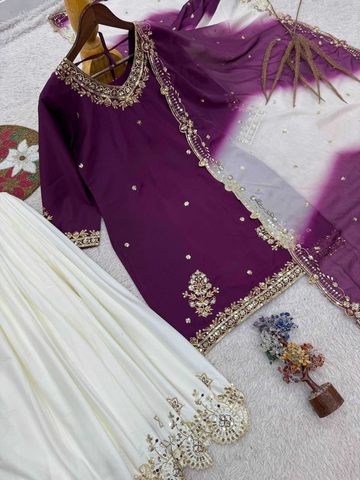 Embroidery Suit