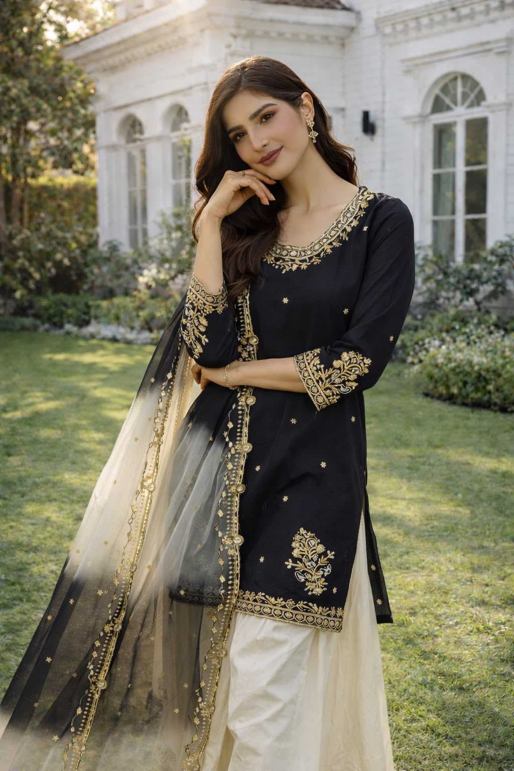 Embroidery Suit