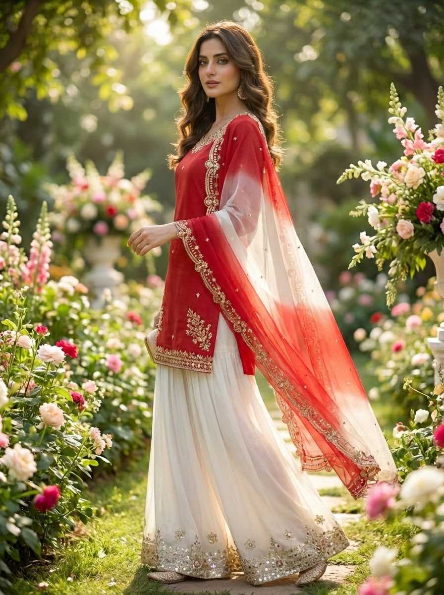 Embroidery Suit