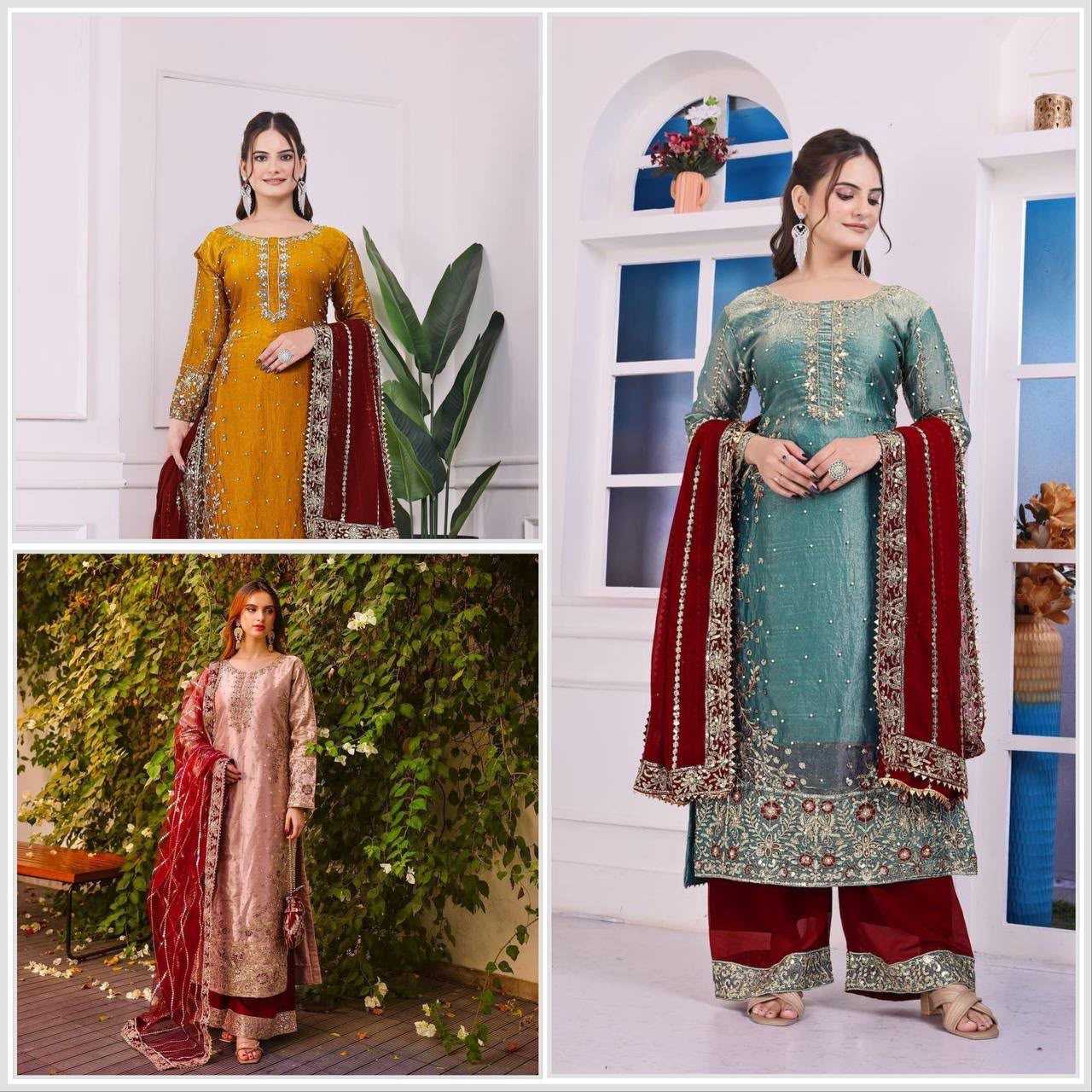 Embroidery Suit