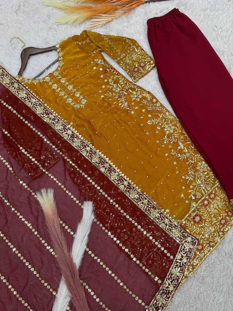 Embroidery Suit