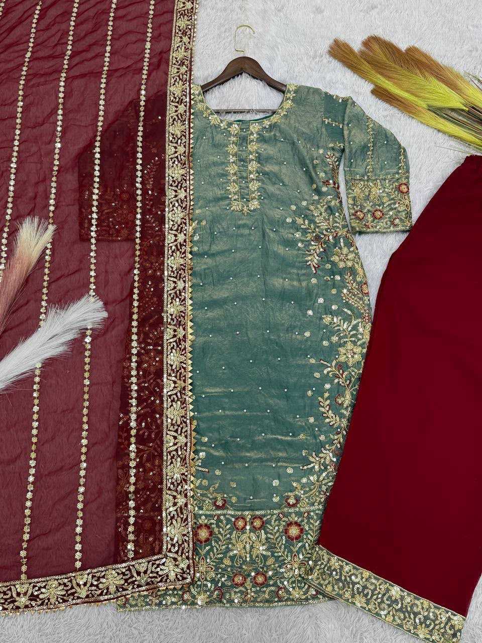 Embroidery Suit