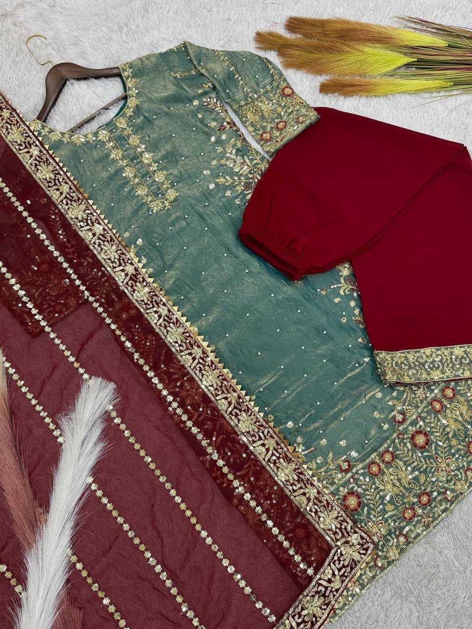 Embroidery Suit