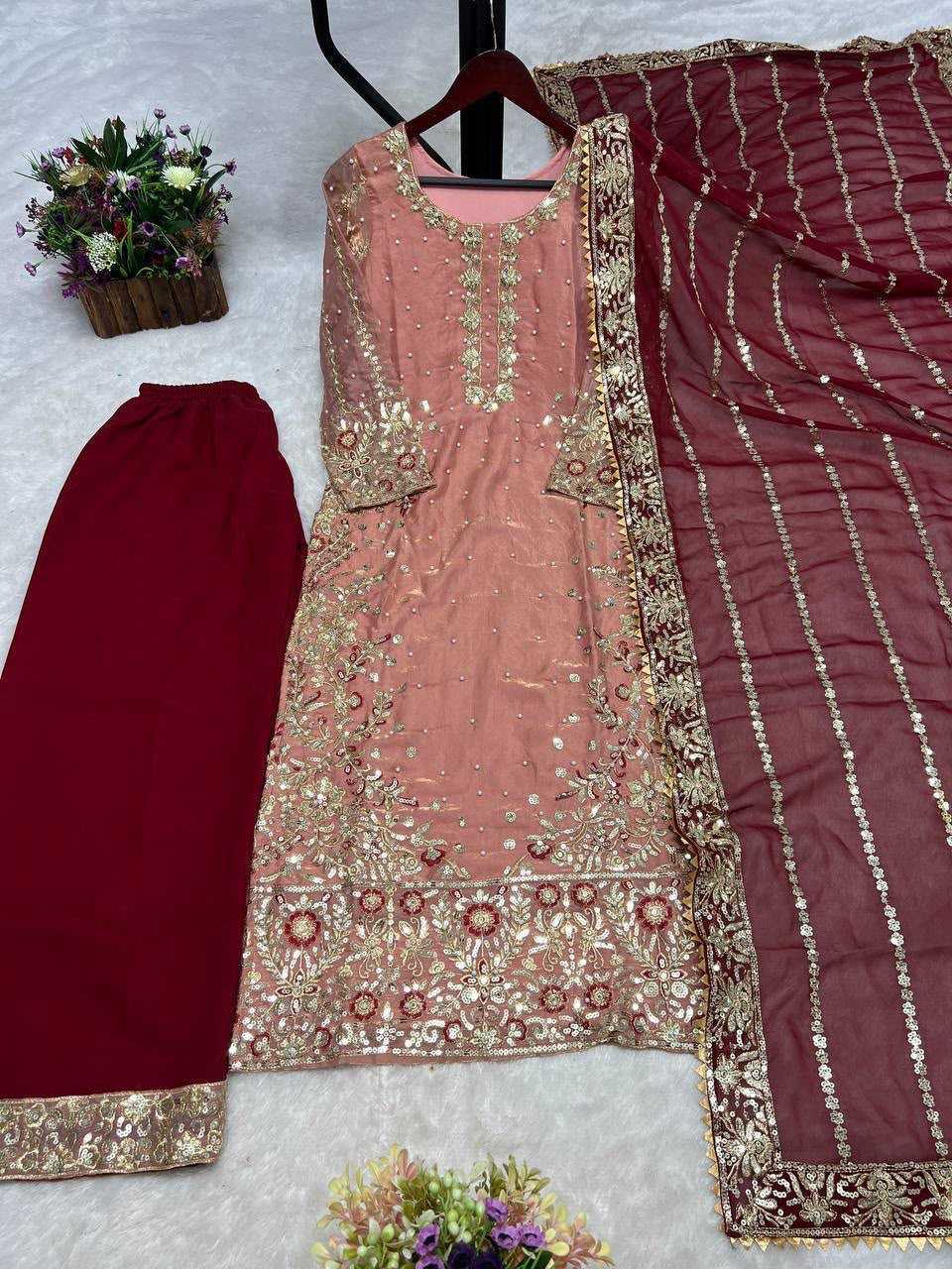 Embroidery Suit