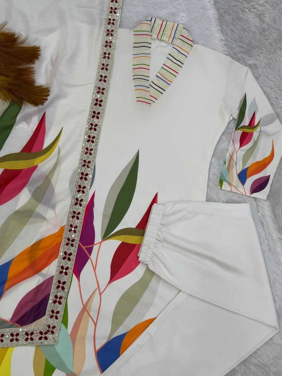 Cotton Printed Suit