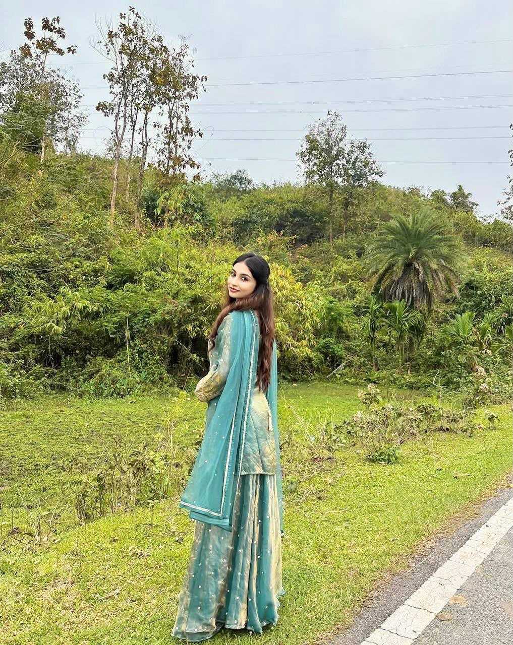 Heavy Silk Embroidery Suit